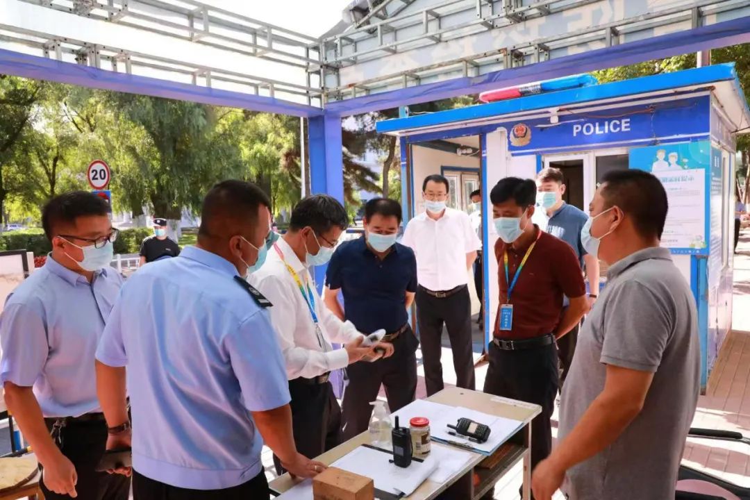 图 督导检查现场