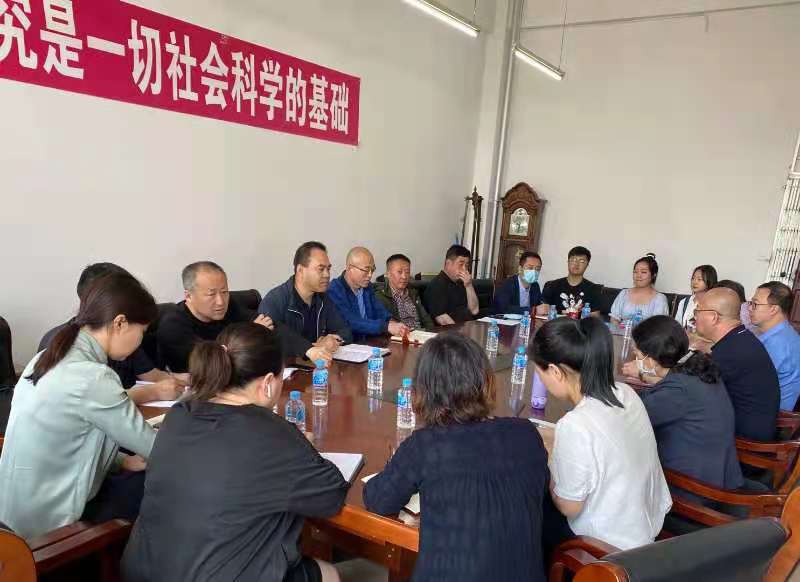 后勤管理处专题调研组到历史文化学院调研